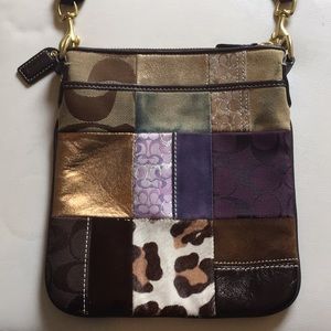Coach Handbag (Vintage Patchwork)